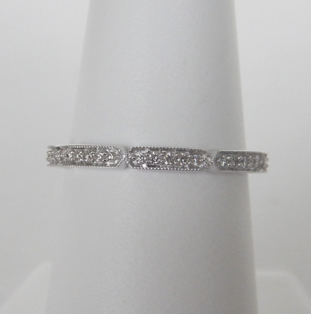 Art Deco Diamond Band | Kloiber Jewelers